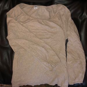 Long-sleeve Neutral Top